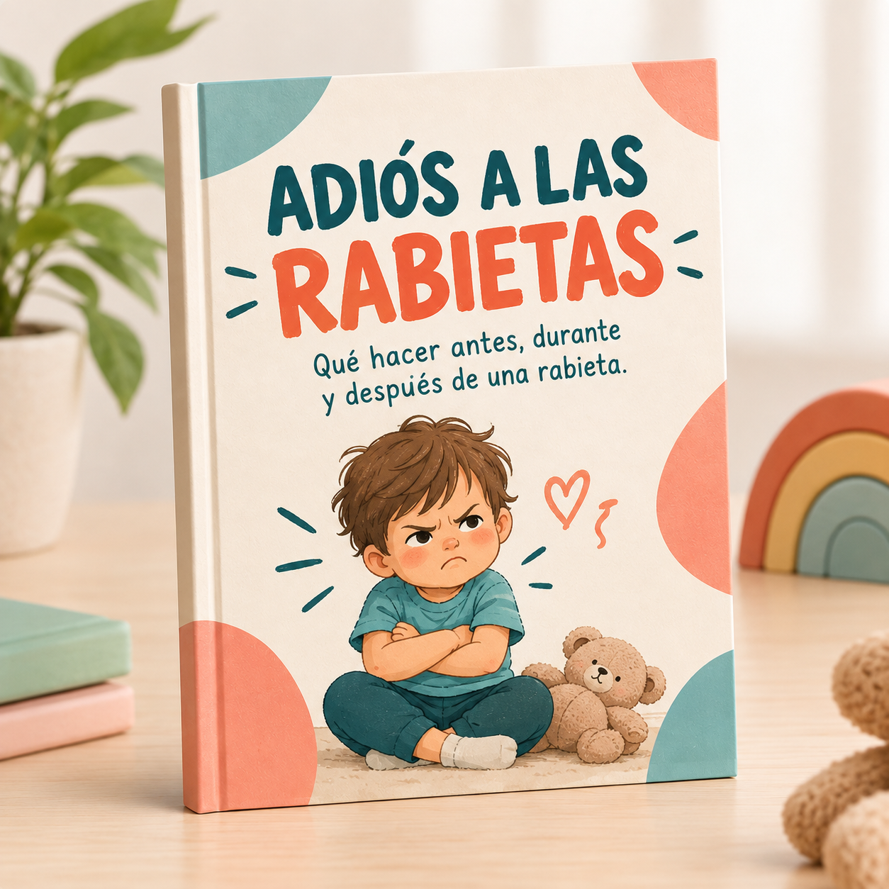 Mockup del bono Adiós a las Rabietas